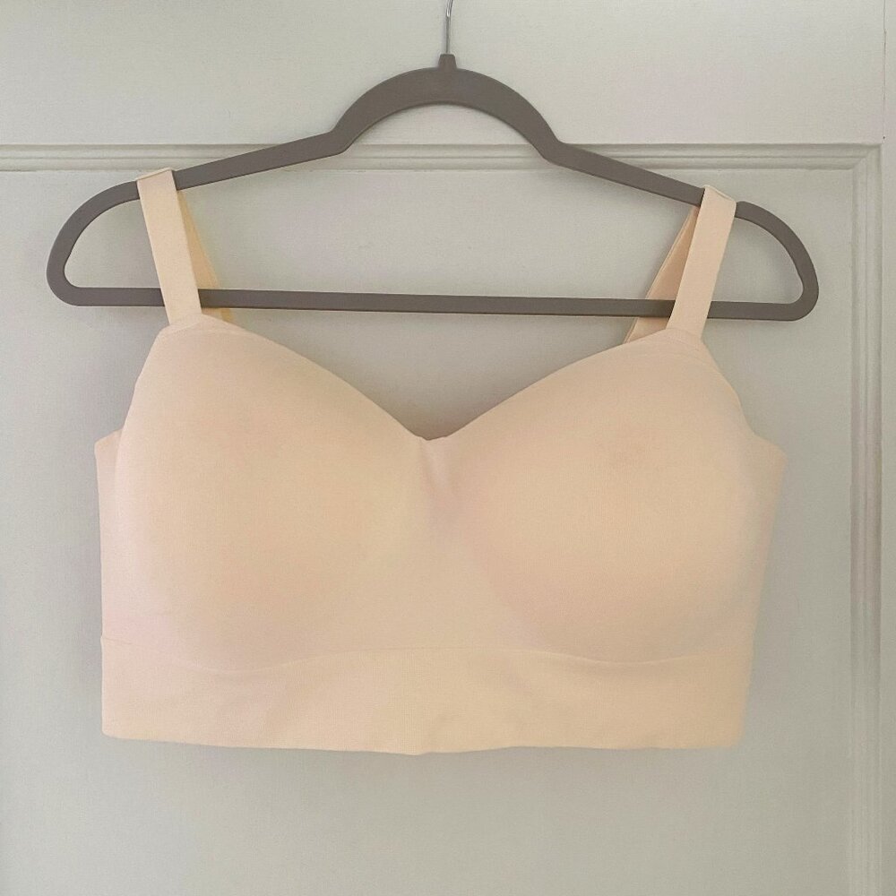 Truekind Supportive Comfort Wireless Shaping Bra - Size 2XL - Chai